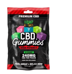 Hemp Bombs CBD Gummies High Potency 240mg