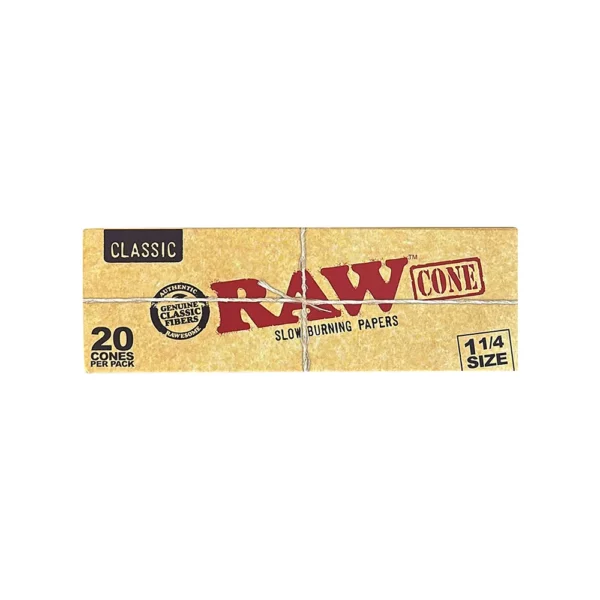 RAW Classic 1 1/4 Cones 20 Pack