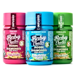 Baby Jeeter Rosin Diamond Prerolls 5 Pack