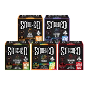 Smashed Liquid Diamond Infused Gummies 3000 MG